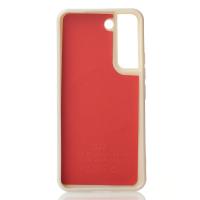 Чехол Glamour Case with MagSafe для Samsung S21 FE natural titanium