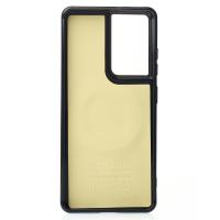 Чехол Glamour Case with MagSafe для Samsung S21 Ultra black