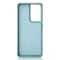 Чехол Glamour Case with MagSafe для Samsung S21 Ultra wave blue
