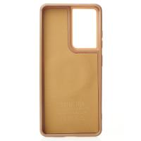 Чехол Glamour Case with MagSafe для Samsung S21 Ultra desert titanium
