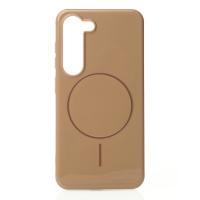 Чехол Glamour Case with MagSafe для Samsung S23 desert titanium