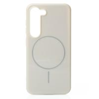 Чехол Glamour Case with MagSafe для Samsung S23 natural titanium