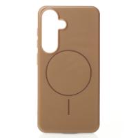 Чехол Glamour Case with MagSafe для Samsung S24 FE desert titanium