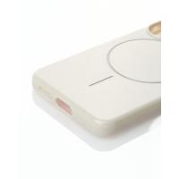Чехол Glamour Case with MagSafe для Samsung S24 FE natural titanium