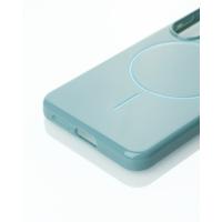 Чехол Glamour Case with MagSafe для Samsung S24 FE wave blue