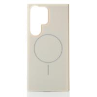 Чехол Glamour Case with MagSafe для Samsung S24 Ultra natural titanium