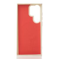 Чехол Glamour Case with MagSafe для Samsung S24 Ultra natural titanium