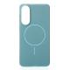 Чохол Glamour Case with MagSafe для Samsung S25 Edge wave blue