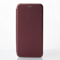 чехол-книга 360 для Motorola E40 STANDARD бордовый