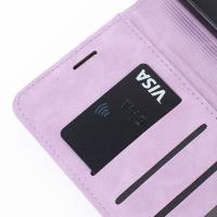 Чохол-книга DC ELEGANT для телефону Samsung A06 бузковий