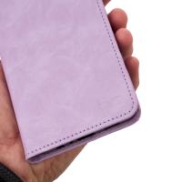 Чохол-книга DC ELEGANT для телефону Samsung A06 бузковий