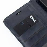 Чохол-книга DC ELEGANT для телефону Samsung A06 темно-синій