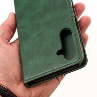 чехол-книга DC ELEGANT для Samsung A26 темно-зеленый