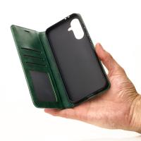 чехол-книга DC ELEGANT для Samsung A36 темно-зеленый