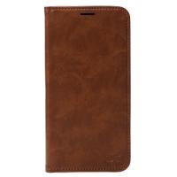 чехол-книга DC ELEGANT для Samsung S23 FE коричневый