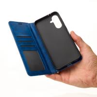 чехол-книга DC ELEGANT для Samsung S23 FE синий