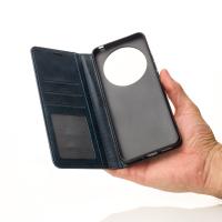 чехол-книга DC ELEGANT для Xiaomi Redmi 14C темно-синий