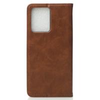 чехол-книга DC ELEGANT для Xiaomi Redmi Note 12 4G коричневый