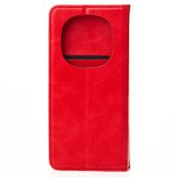 чехол-книга DC ELEGANT для Xiaomi Redmi Note 14 Pro Plus 5G красный