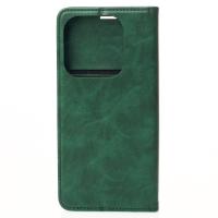 чехол-книга DC ELEGANT для Xiaomi Redmi Note 14 5G темно-зеленый