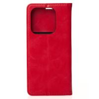 чехол-книга DC ELEGANT для Xiaomi Redmi Note 14 4G Global красный