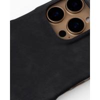 Чехол LEATHER Case для iPhone 15 Pro Max black