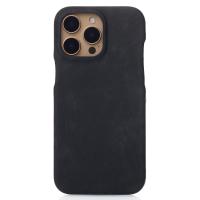 Чехол LEATHER Case для iPhone 16 Pro black