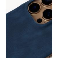 Чехол LEATHER Case для iPhone 16 Pro denim