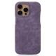 Чехол LEATHER Case для iPhone 16 Pro Max deep purple