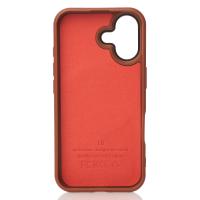 Чехол MagSafe Beats Case Leather Textured для iPhone 16 desert titanium