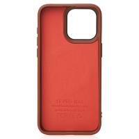 Чехол MagSafe Beats Case Leather Textured для iPhone 14 Pro Max desert titanium