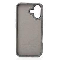 Чехол MagSafe Beats Case Leather Textured для iPhone 16 stone gray