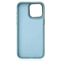 Чехол MagSafe Beats Case Leather Textured для iPhone 15 Pro wave blue