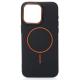 Чехол MagSafe Beats Case Leather Textured для iPhone 15 Pro Max black