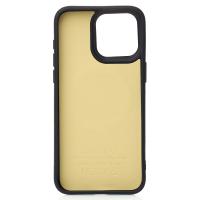 Чехол MagSafe Beats Case Leather Textured для iPhone 15 Pro Max black