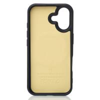 Чехол MagSafe Beats Case Leather Textured для iPhone 16 black