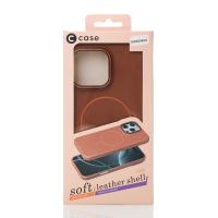 Чехол MagSafe Beats Case Leather Textured для iPhone 16 Pro desert titanium