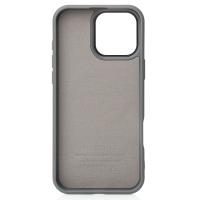 Чехол MagSafe Beats Case Leather Textured для iPhone 16 Pro stone gray