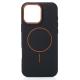 Чехол MagSafe Beats Case Leather Textured для iPhone 16 Pro Max black