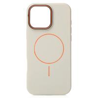 Чехол MagSafe Beats Case Leather Textured для iPhone 16 Pro Max natural titanium