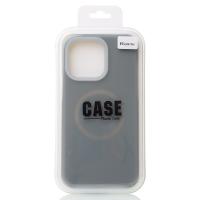 Чохол MagSafe Liquid Silicone Full для iPhone 15 Pro Max stone gray