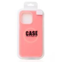 Чохол MagSafe Liquid Silicone Full для iPhone 15 Pro pink