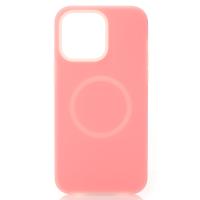 Чохол MagSafe Liquid Silicone Full для iPhone 15 Pro pink