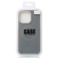 Чехол MagSafe Liquid Silicone Full для iPhone 15 Pro stone gray