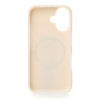 Чехол MagSafe Liquid Silicone Full для iPhone 16 cream