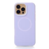 Чехол MagSafe Liquid Silicone Full для iPhone 16 Pro violet