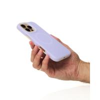 Чехол MagSafe Liquid Silicone Full для iPhone 16 Pro violet