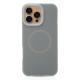 Чехол MagSafe Liquid Silicone Full для iPhone 16 Pro Max stone gray
