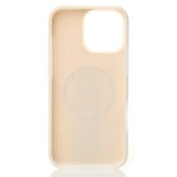 Чехол MagSafe Liquid Silicone Full для iPhone 16 Pro Max cream