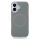 Чохол MagSafe Liquid Silicone Full для iPhone 16 stone gray